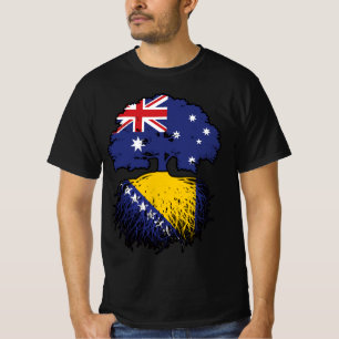 T-shirt Russie bosniaque australienne Australie arbre