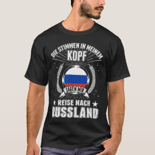 T-shirt Russie en vacances