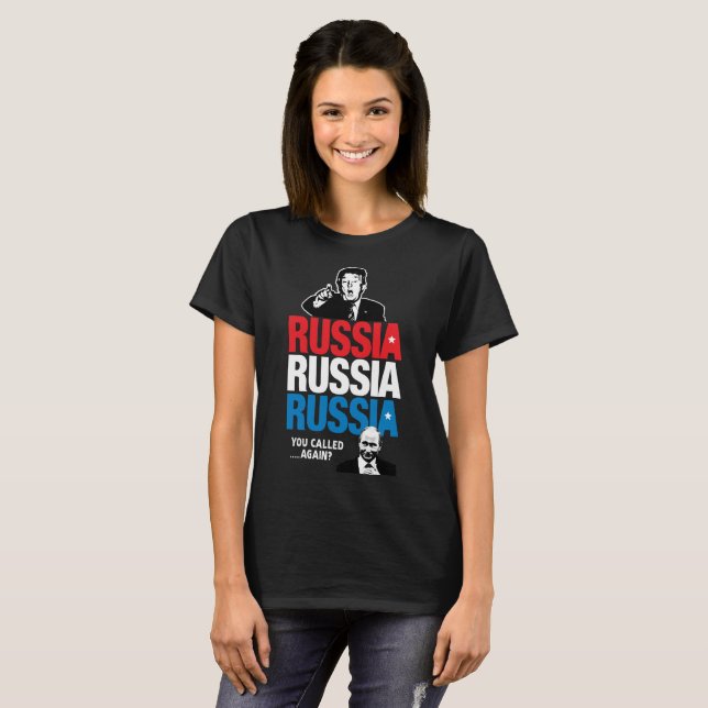 T-shirt Russie, Russie, Russie ! ! ! (Devant entier)