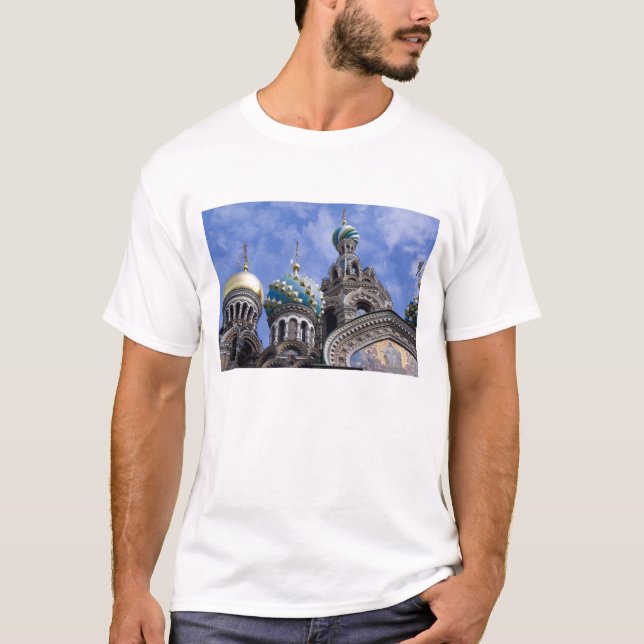 T-shirt Russie, Saint-Pétersbourg, Nevsky Prospekt, Le 2 (Devant)