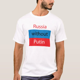 T-shirt Russie sans Poutine