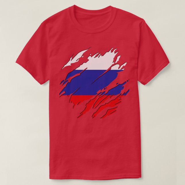 T-shirt Russie toujours (Design devant)
