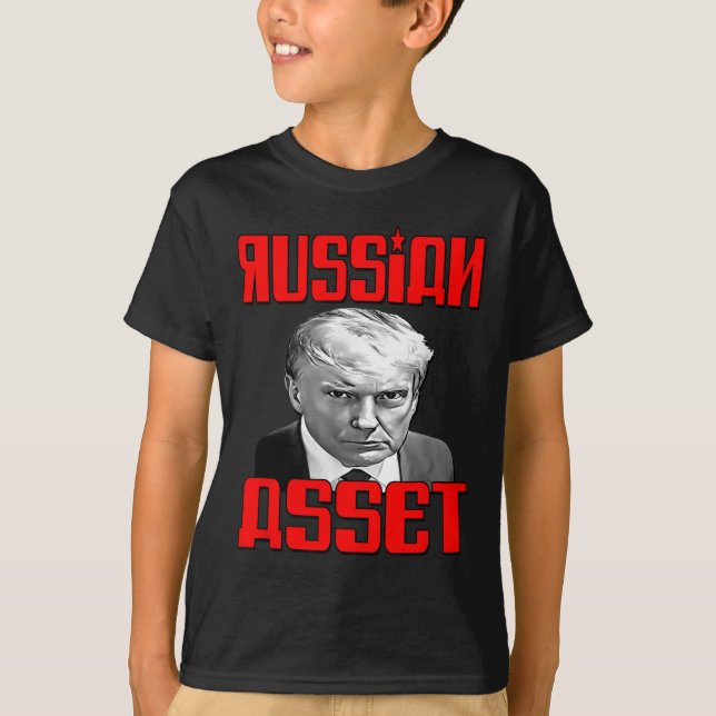 T-shirt Russie - Trump (Devant)