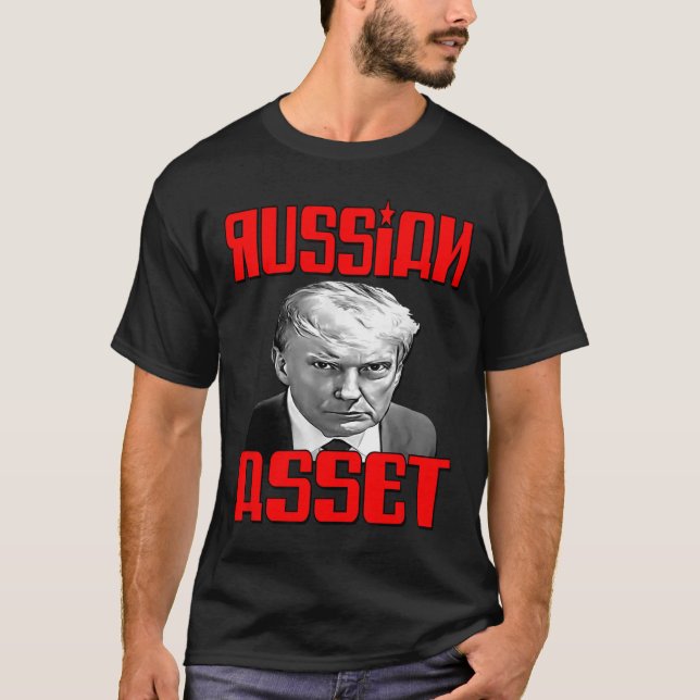 T-shirt Russie - Trump (Devant)