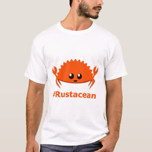 T-shirt Rust Language Lang Mascot non officiel - Ferris