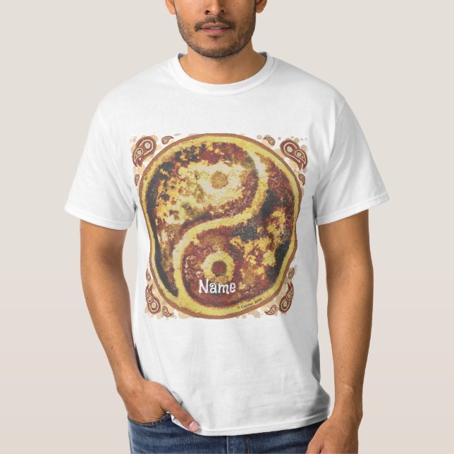 T-shirt Rust Yin Yang (Devant)