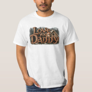 T-shirt *~* Rustique AP86 VOUS AIMEZ PAPA Cadeau Père