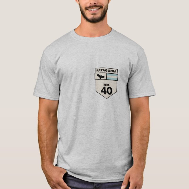 T-shirt Ruta 40 le lecteur classique (Devant)