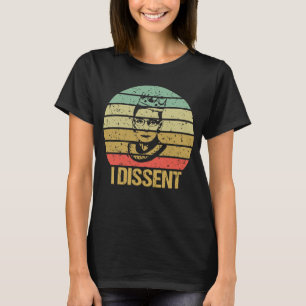 T-shirt Ruth Bader Ginsburg, célèbre RBG, je ne suis pas