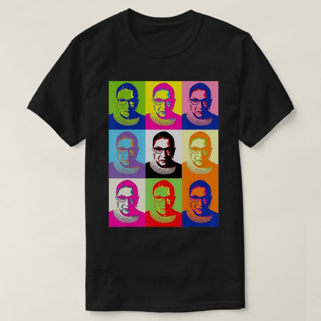 T-shirt Ruth RBG Ruth Bader Ginsburg (Design devant)