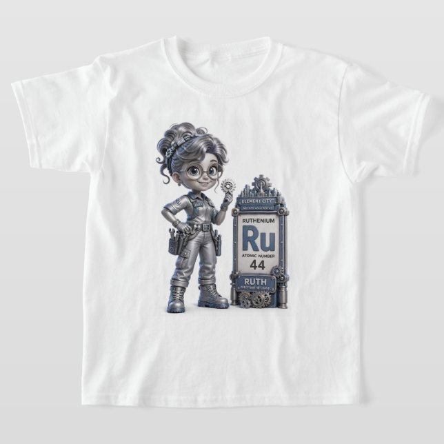 T-shirt Ruthénium (Ru) Élément (Poser)
