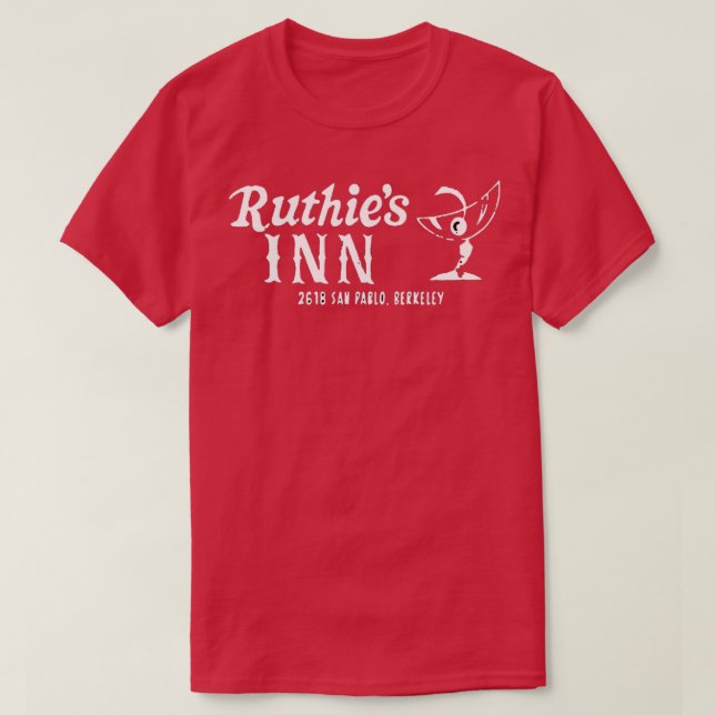 T-SHIRT RUTHIES IN BERKELEY CALIFORNIE  (Design devant)
