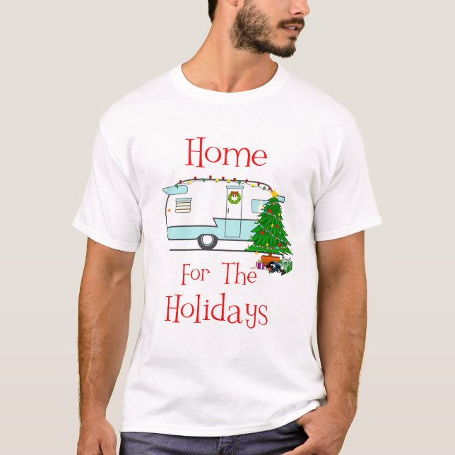 T-shirt RV Accueil Pour Les Vacances (Devant)
