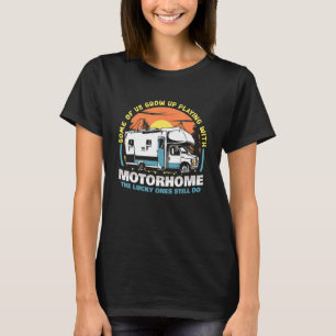 T-shirt Rv Camper Camping Certains D'Entre Nous Ont Grandi