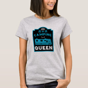 T-shirt RV Camping Queen USA