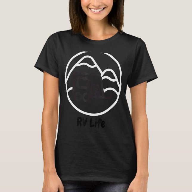 T-shirt Rv Life Graphic Tee (Devant)