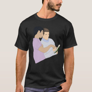 T-shirt Rwrb - rouge blanc et bleu royal - nick et taylor