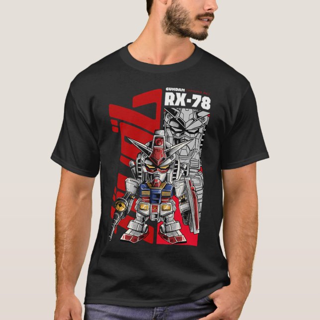 T-shirt Rx78 Gundam (Devant)