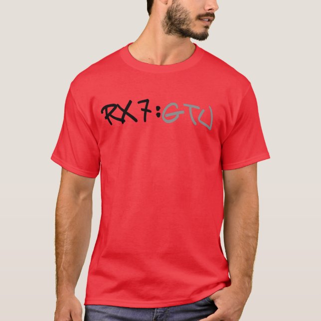 T-SHIRT RX7 GTU (Devant)