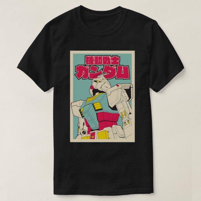 T-shirt RX-78-2 Gundam (Design devant)
