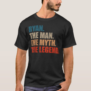 T-shirt Ryan l'homme le mythe la légende