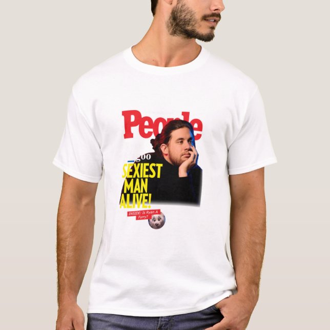 T-shirt Ryan Magee Homme le plus flexible vivant COO de Su (Devant)