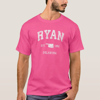 T-shirt Ryan Oklahoma Ok Sports sportifs Vintages