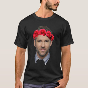 T-shirt Ryan Reynolds Flower Crown