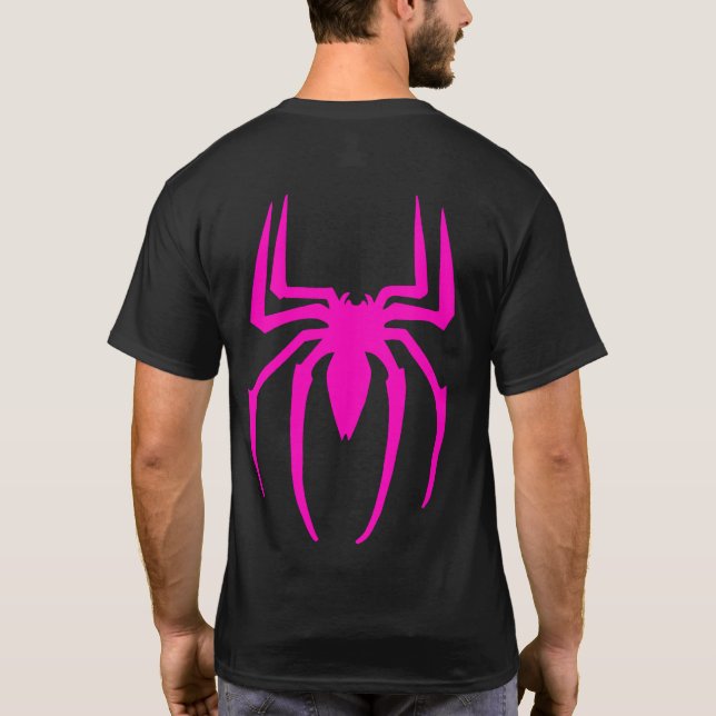 T-shirt Ryders - Spider Back Pink (Dos)