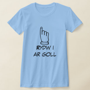 T-shirt Rydw i ar goll - Je suis perdu