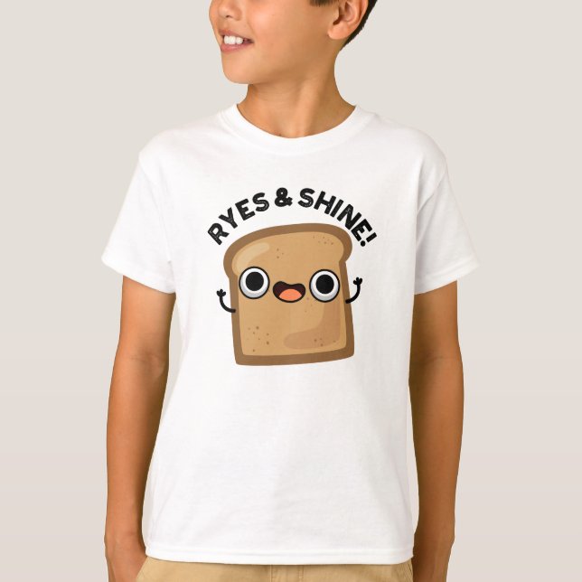 T-shirt Ryes Et Shine Funny Pain Pun (Devant)