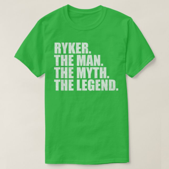 T-shirt RykerRyker Nom Ryker prénom (Design devant)