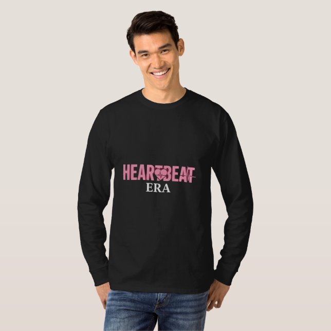 T-SHIRT RYTHME CARDIAQUE ÈRE (Devant entier)