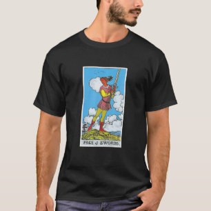 T-shirt Rythme De L'Épée Carte Tarot Occulte Croyances Div