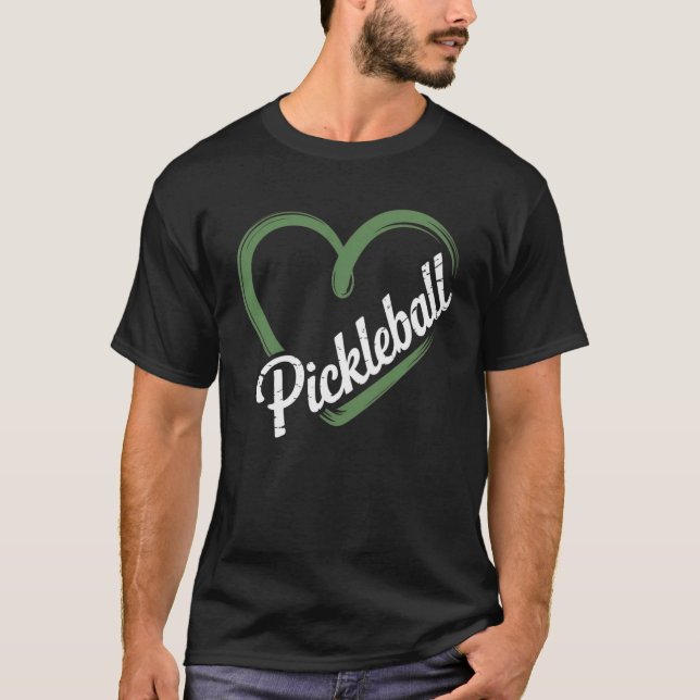 T-shirt Rythme de Pickleball (Devant)