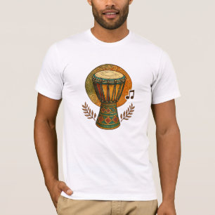 T-shirt Rythme tribal vibrant