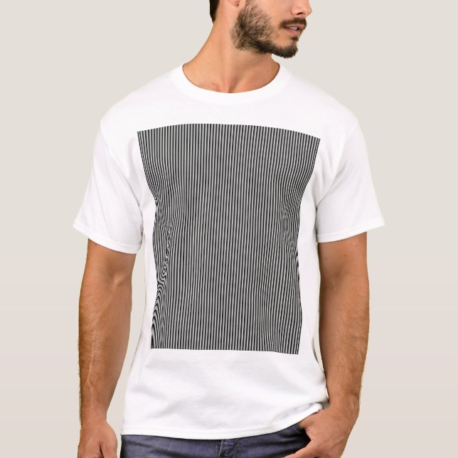T-shirt Rythme vertical (Devant)
