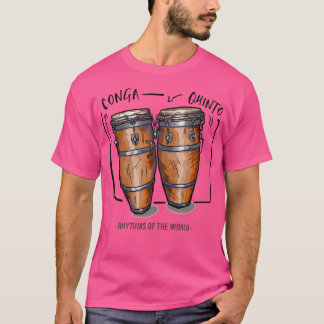 T-shirt Rythmes Congas Du Monde