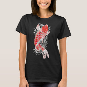 T-shirt Ryu Ga Gotoku Akira Nishikiyama Koi Fish Tatouage