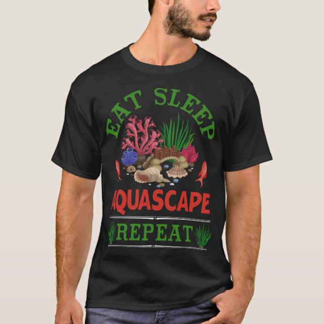 T-shirt S2 Aquascaping Aquascape Aquascaper (30) (Devant)