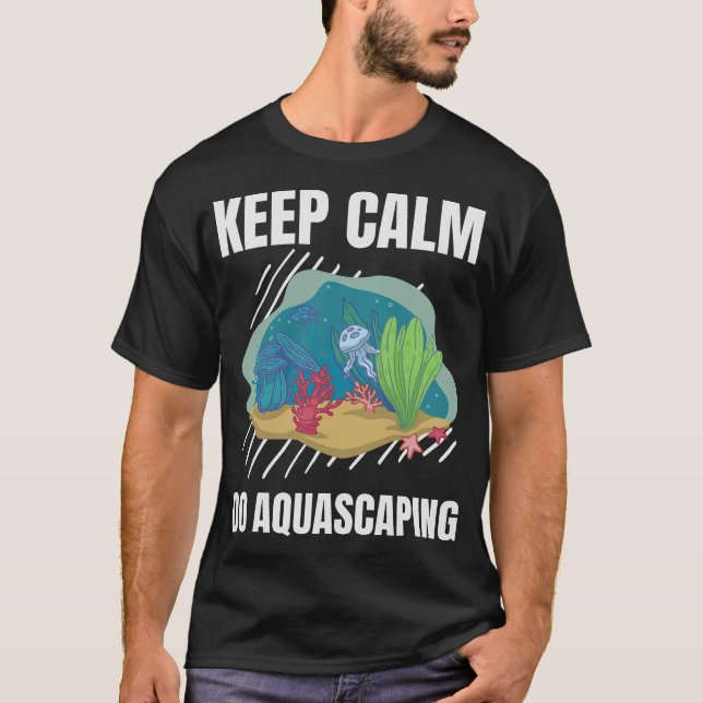 T-shirt S2 Aquascaping Aquascape Aquascaper (68) (Devant)