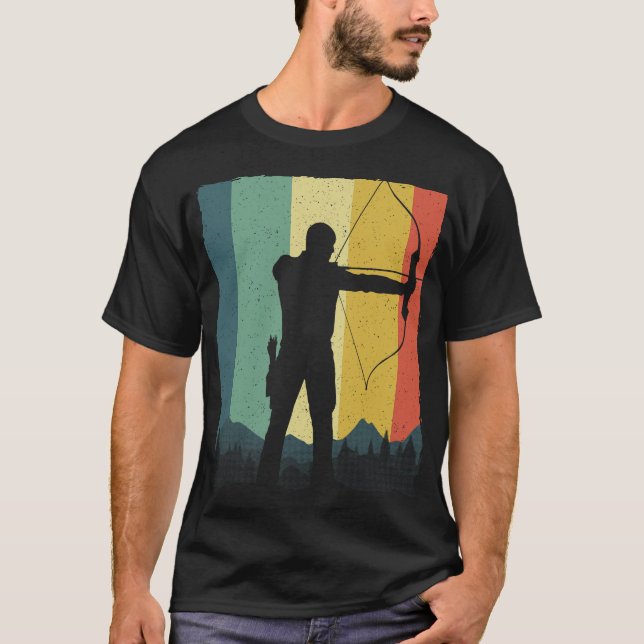 T-shirt S2 Archer Archer Arrow Flèches Bow (65) (Devant)