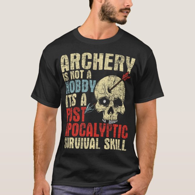 T-shirt S2 Archer Archer Arrow Flèches Bow (80) (Devant)