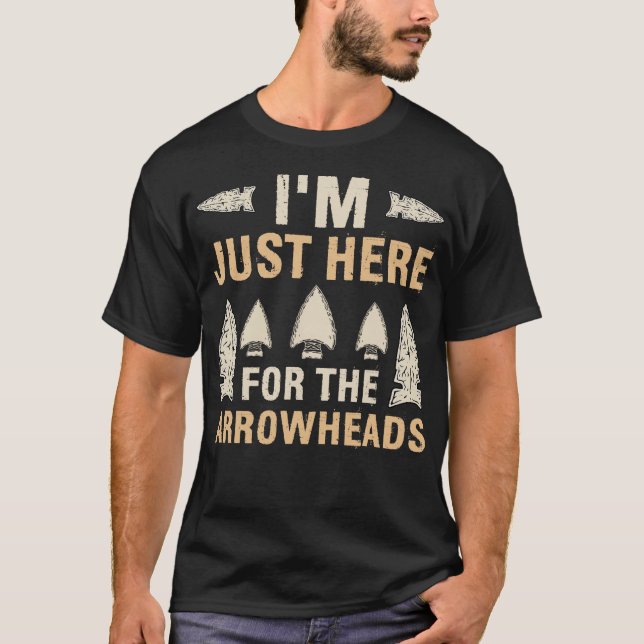 T-shirt S2 Arrowhead Hunting Arrowheads (106) (Devant)