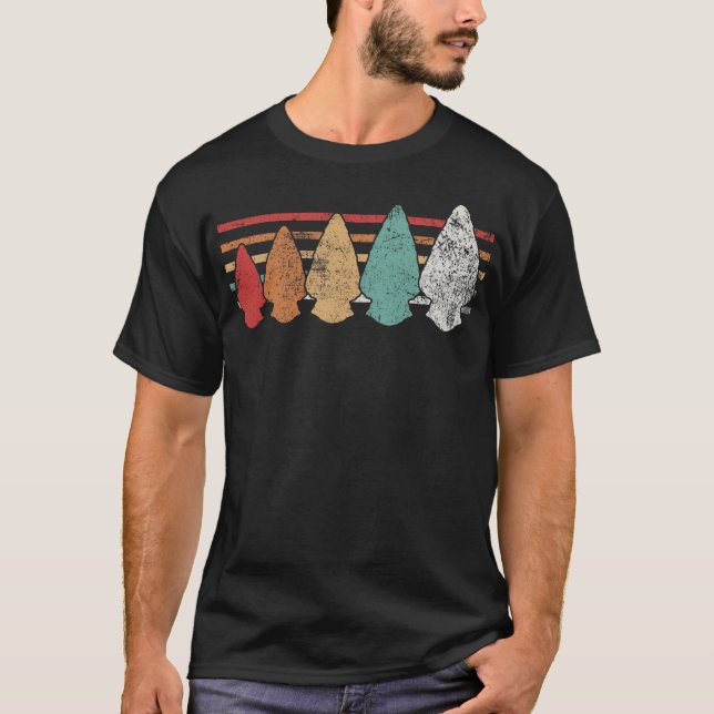 T-shirt S2 Arrowhead Hunting Arrowheads (110) (Devant)