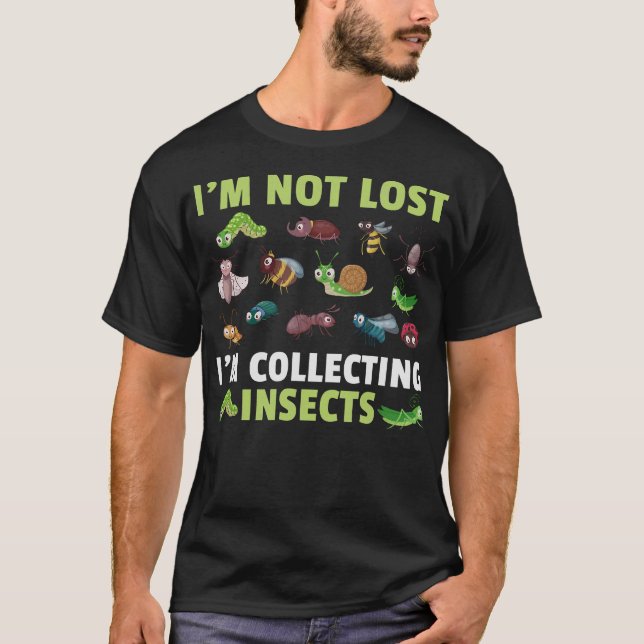T-shirt S2 Bogue collectant les insectes insectes bogues ( (Devant)