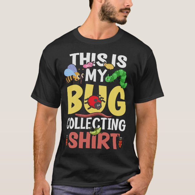 T-shirt S2 Bogue collectant les insectes insectes insectes (Devant)