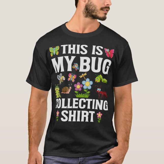 T-shirt S2 Bogue collectant les insectes insectes insectes (Devant)