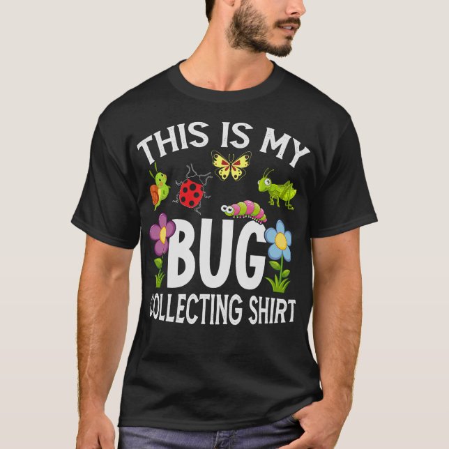 T-shirt S2 Bogue collectant les insectes insectes insectes (Devant)