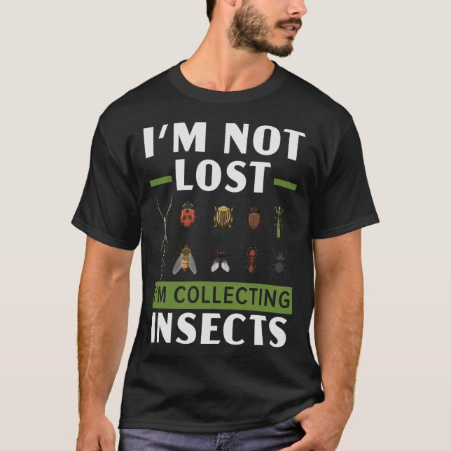 T-shirt S2 Bogue collectant les insectes insectes insectes (Devant)
